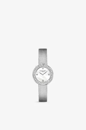 CHAUMET Hortensia Eden Stainless-Steel and 1.05ct Diamond Quartz Watch