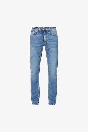 Nudie Jeans Mens Lean Dean Slim-Fit Tapered Jeans