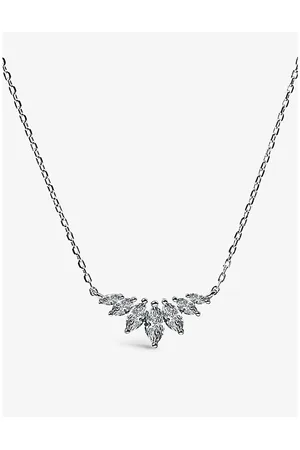 CARAT* London Womens Tulisa Sterling- and Cubic Zirconia Necklace