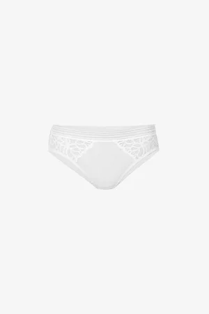 Wacoal Womens Raffiné Mid-Rise Lace Stretch-Woven Briefs