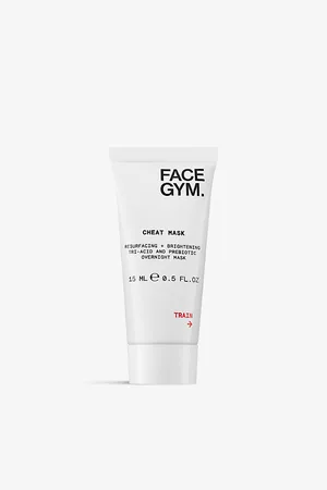 Facegym Cheat Mask, Resurfacing + Brightening Tri-Acid and Prebiotic Overnight Mask 15ml