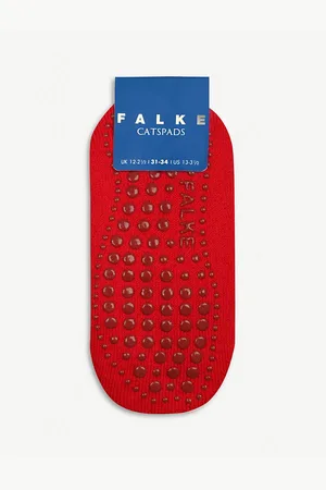 Falke Catspads Stretch Cotton-Blend Slipper Socks Years 3+
