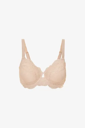 Simone Pérèle Womens Delice Scalloped-Trim Stretch-Lace Underwired Bra