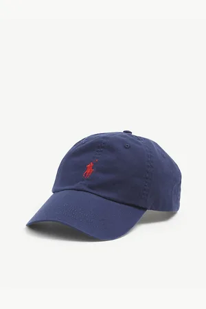 Ralph Lauren Mens Logo-Embroidered Cotton Cap