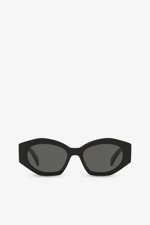 Céline Womens Cl40238U Oval-Frame Acetate Sunglasses