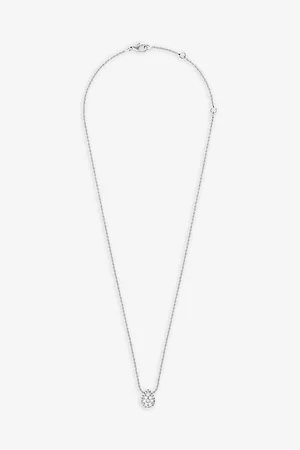 Boucheron Serpent Bohème 18ct White-Gold and 0.13ct Diamond Pendant Necklace