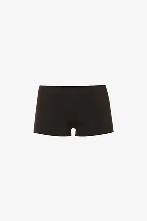 Hanro Womens Low-Rise Stretch-Jersey Shorts