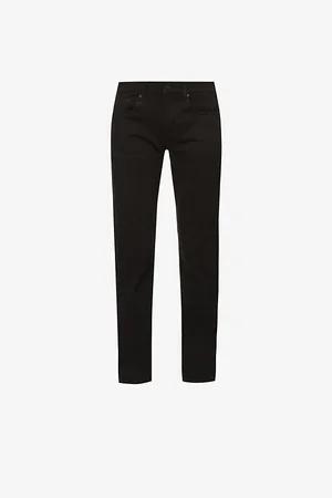 7 for all Mankind Mens Standard Luxe Performance Slim-Fit Straight-Leg Stretch-Denim Jeans