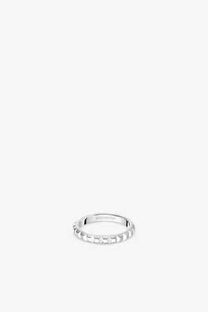 Boucheron Mens Quatre Clou De Paris Platinum Ring