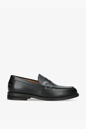 Duke & Dexter Mens Wilde Leather Penny Loafers