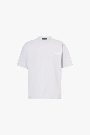 Cole Buxton Mens Sportswear Brand-Print Relaxed-Fit Cotton-Jersey T-Shirt