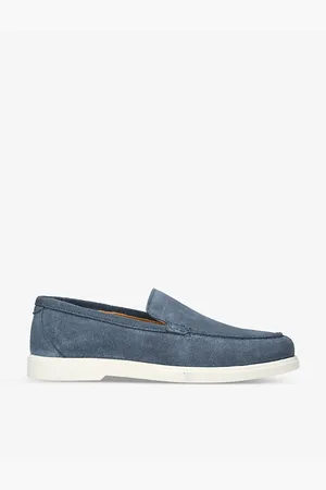 Loake Mens Tuscany Slip-On Suede Loafers