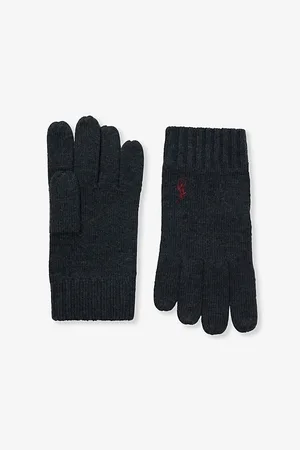 Ralph Lauren Mens Prl Merino Gloves