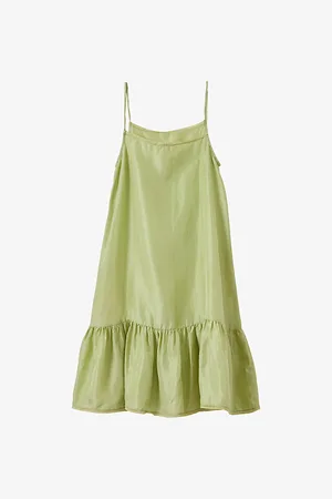 Caramel Grape Silk Slip Dress 3-12 Years