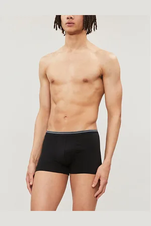 Zimmerli Mens Pure Comfort Classic-Fit Stretch-Cotton Trunks