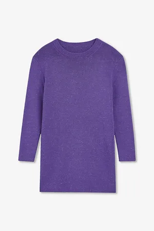 Whistles Annie Metallic-Thread Knitted Dress 3-12 Years