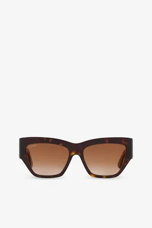 Cartier Womens ct0435S Cat-Eye Acetate Sunglasses