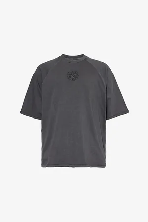 GymShark Mens Premium Legacy Short-Sleeve Cotton-Jersey T-Shirt