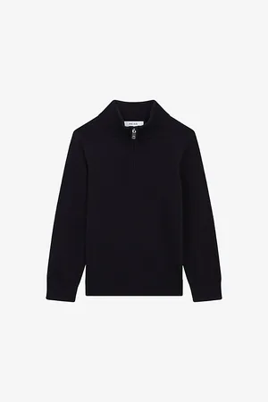 Reiss Blackhall Funnel-Neck Wool Jumper
