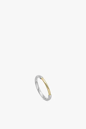 ASTLEY CLARKE Womens Aurora 18ct Yellow Gold-Plated Vermeil Sterling-Silver Ring