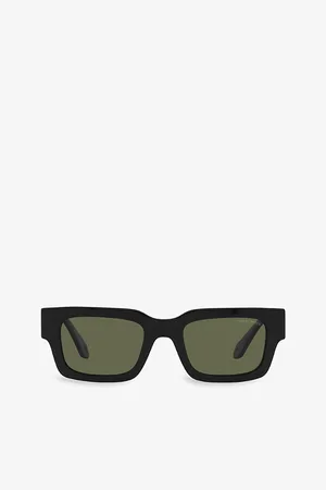 Giorgio Armani Ar8184U Rectangular-Frame Acetate Sunglasses