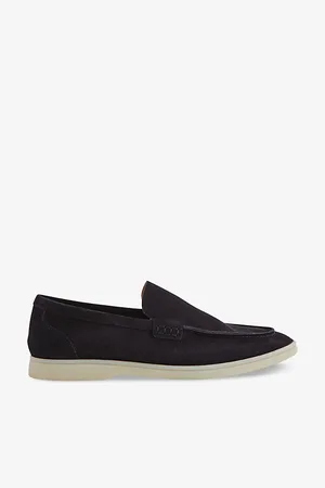 Reiss Mens Kason Slip-On Suede Loafers