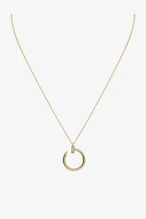 Cartier Juste Un Clou 18ct Yellow-Gold and 0.12ct Diamond Pendant Necklace