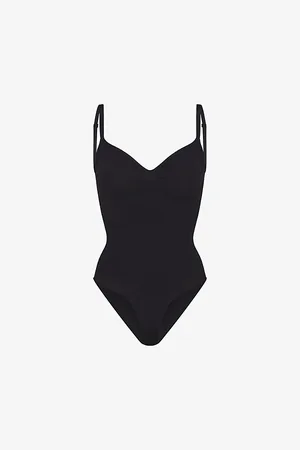 SKIMS Womens Sculpt Ruched Stretch-Woven Body