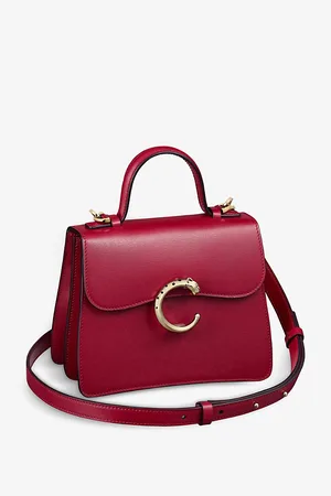 Cartier Womens Panthère De Mini Leather Cross-Body Bag