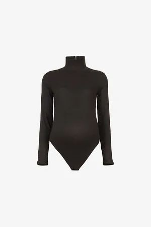 Bumpsuit Womens Maternity The Lara Stretch-Jersey Body