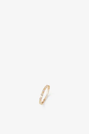 CHAUMET Bee De 18ct Rose-Gold and 0.21ct Brilliant-Cut Diamond Ring