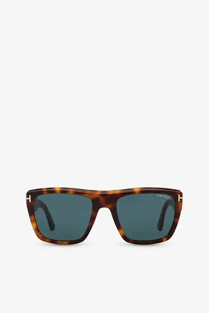 Tom Ford Womens Tr001778 Alberto Square-Frame Acetate Sunglasses