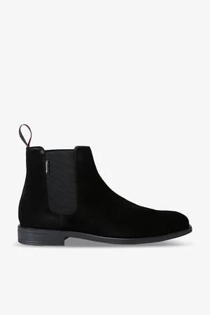 Paul Smith Mens Cedric Panelled Suede Chelsea Boots