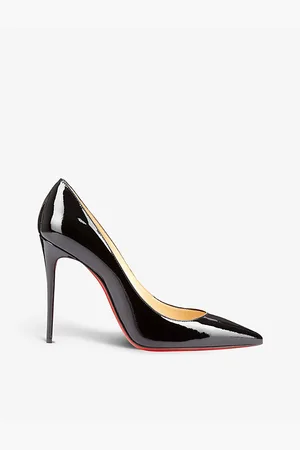 Christian Louboutin Womens Kate 100 Patent-Leather Courts