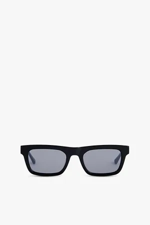Messyweekend Womens New Dylan Square-Frame Acetate Sunglasses