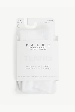 Falke Womens Te4 Tennis Nylon and Cotton-Blend Socks