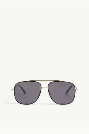 Tom Ford Mens Benton Square-Frame Sunglasses