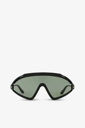 Tom Ford Womens Tr001754 Lorna Irregular-Frame Acetate Sunglasses