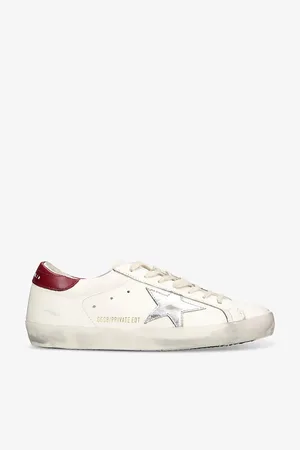 Golden Goose Mens Superstar Exclusive 3 Leather Low-Top Trainers