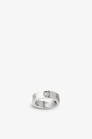 Cartier Love 18ct White-Gold and 3 Diamonds Ring