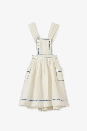 Caramel Peppermint Cotton Dress 3 Years - 12 Years
