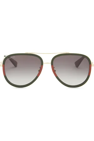 Gucci Womens Gg0062S Aviator Sunglasses