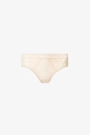 Wacoal Womens Raffiné Mid-Rise Lace Stretch-Woven Briefs