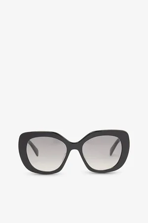 Céline Womens Cl40226U Butterfly-Frame Acetate Sunglasses