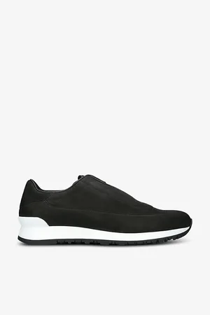 JOHN LOBB Mens Lift Leather Low-Top Trainers