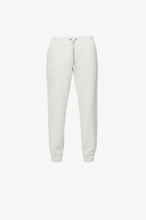 Ralph Lauren Mens Double-Knit Tapered Cotton-Blend Jogging Bottoms