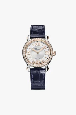 Chopard 278608-6003 Happy Sport 18-Carat Rose-Gold, Stainless-Steel and 1.49ct Brilliant-Cut Diamond Automatic Watch