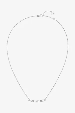 CHAUMET Bee De 18ct White-Gold and 0.20ct Diamond Necklace