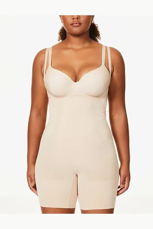 Spanx Womens Oncore Open-Bust Stretch-Jersey Body