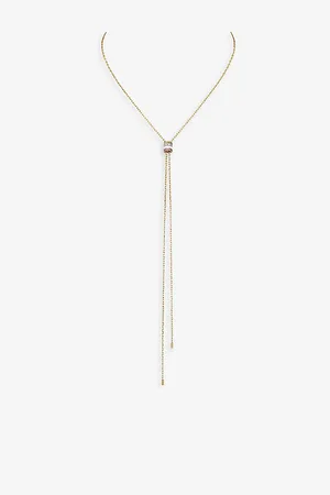 Boucheron Quatre White Edition 18ct Yellow- , White- , Rose , White Ceramic and 18ct Diamond Necklace